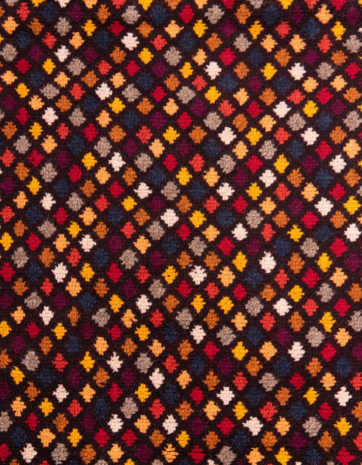 Detail image of 2' 10 x 4' 4  Hand Knotted Balouch Wool Rug