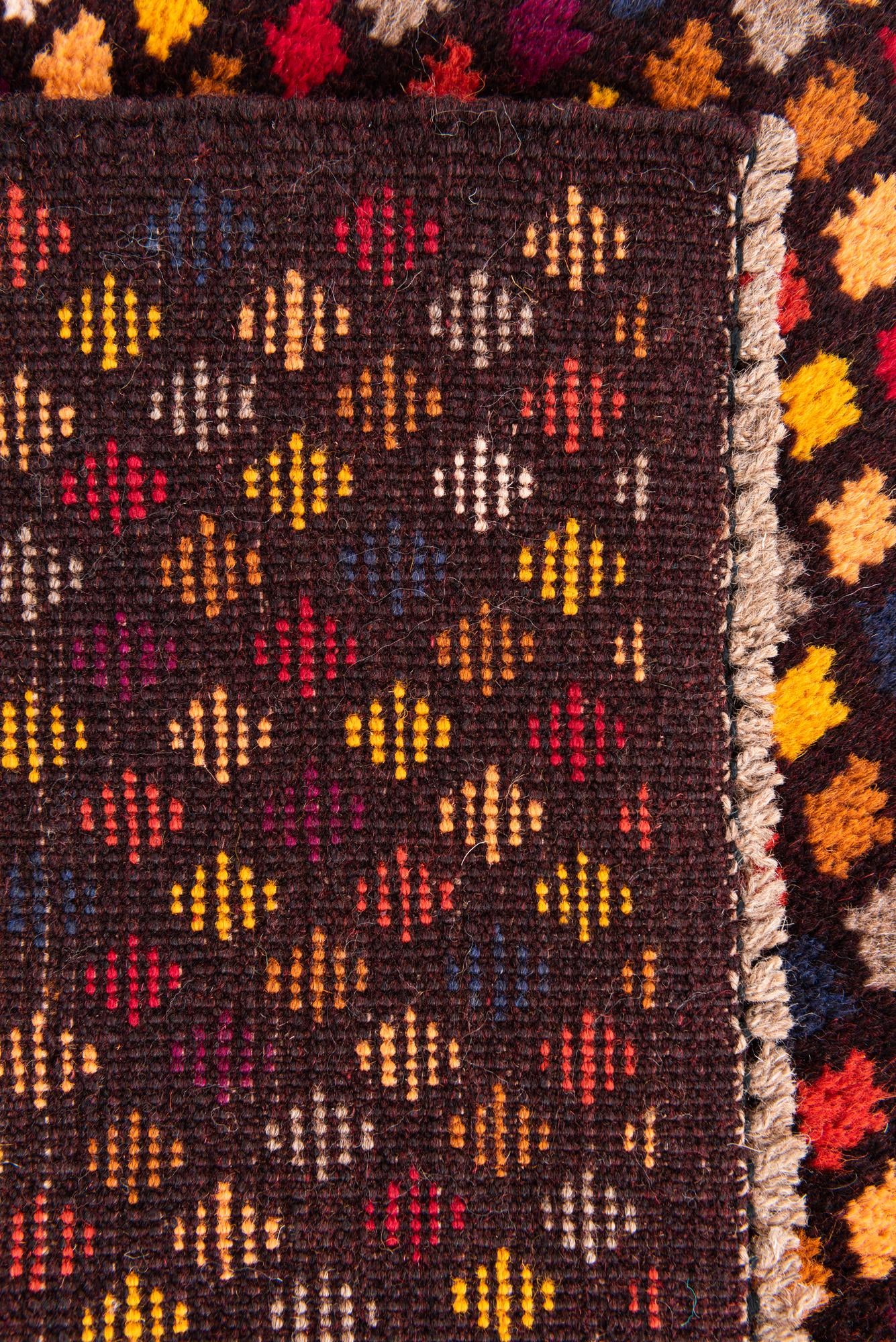 2' 10 x 4' 4 Hand Knotted Balouch Wool Rug