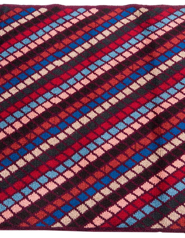 Detail image of 3' x 4' 7  Hand Knotted Balouch Wool Rug