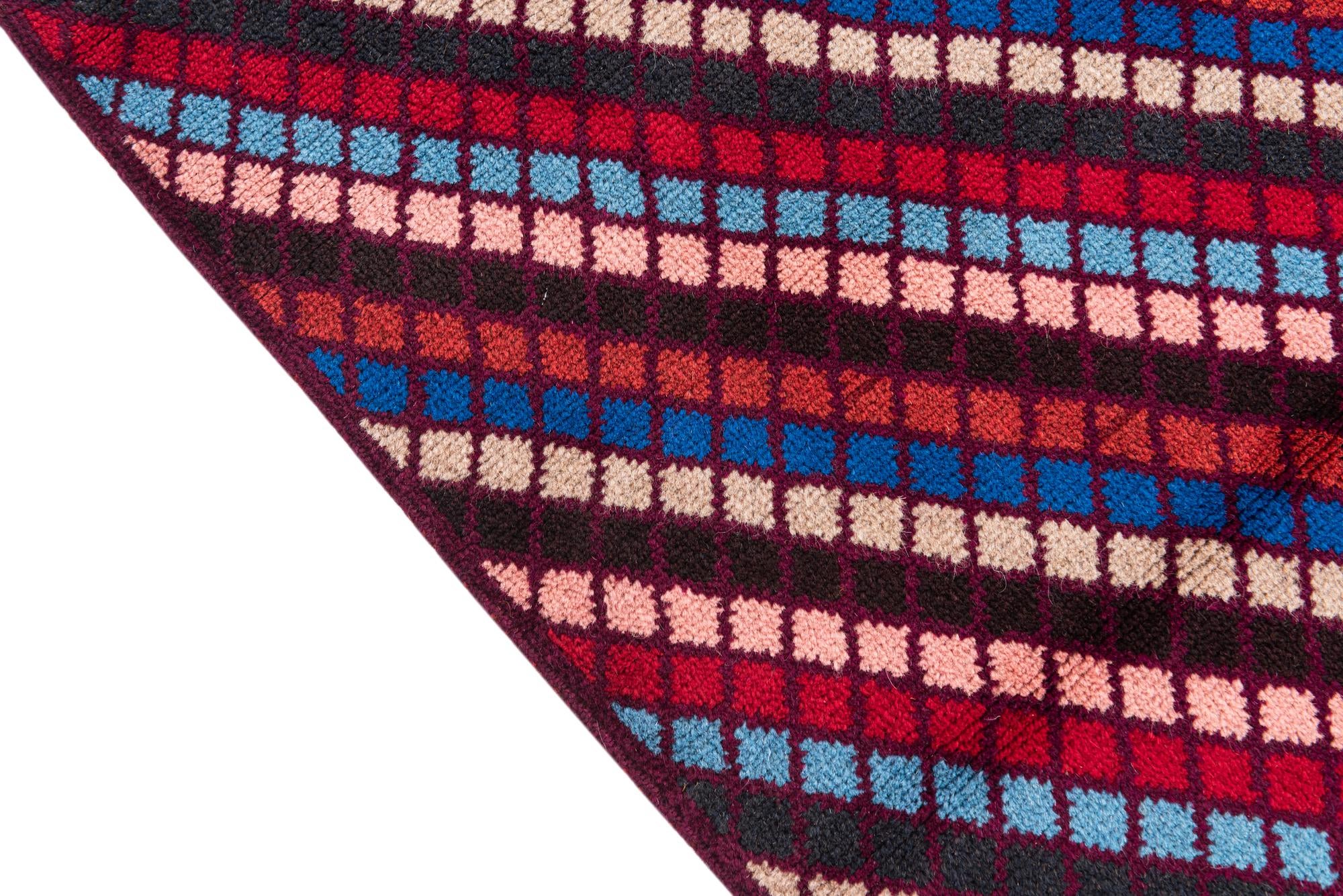 3' x 4' 7 Hand Knotted Balouch Wool Rug