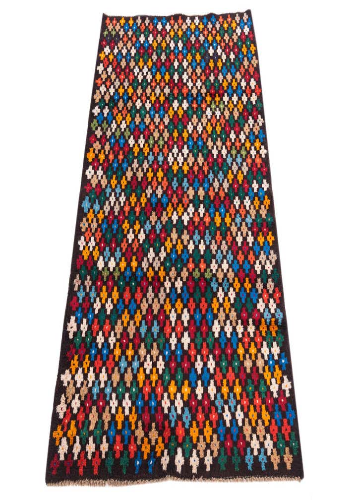 3' x 4' 6 Hand Knotted Balouch Wool Rug