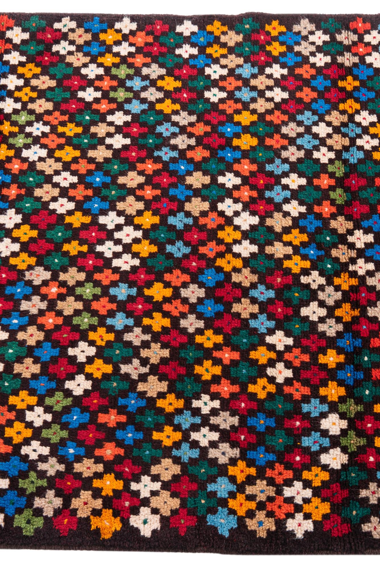 3' x 4' 6 Hand Knotted Balouch Wool Rug
