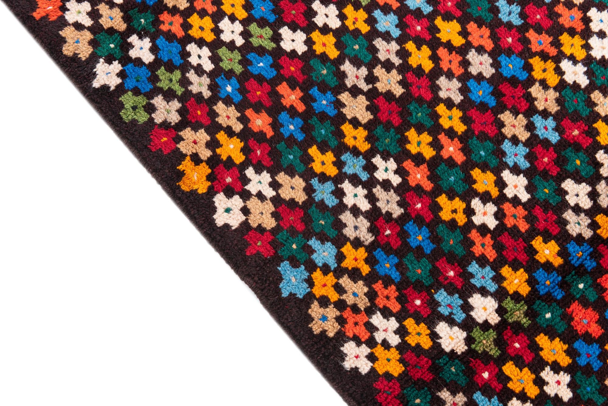 3' x 4' 6 Hand Knotted Balouch Wool Rug