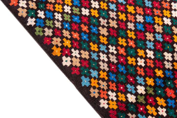 3' x 4' 6 Hand Knotted Balouch Wool Rug