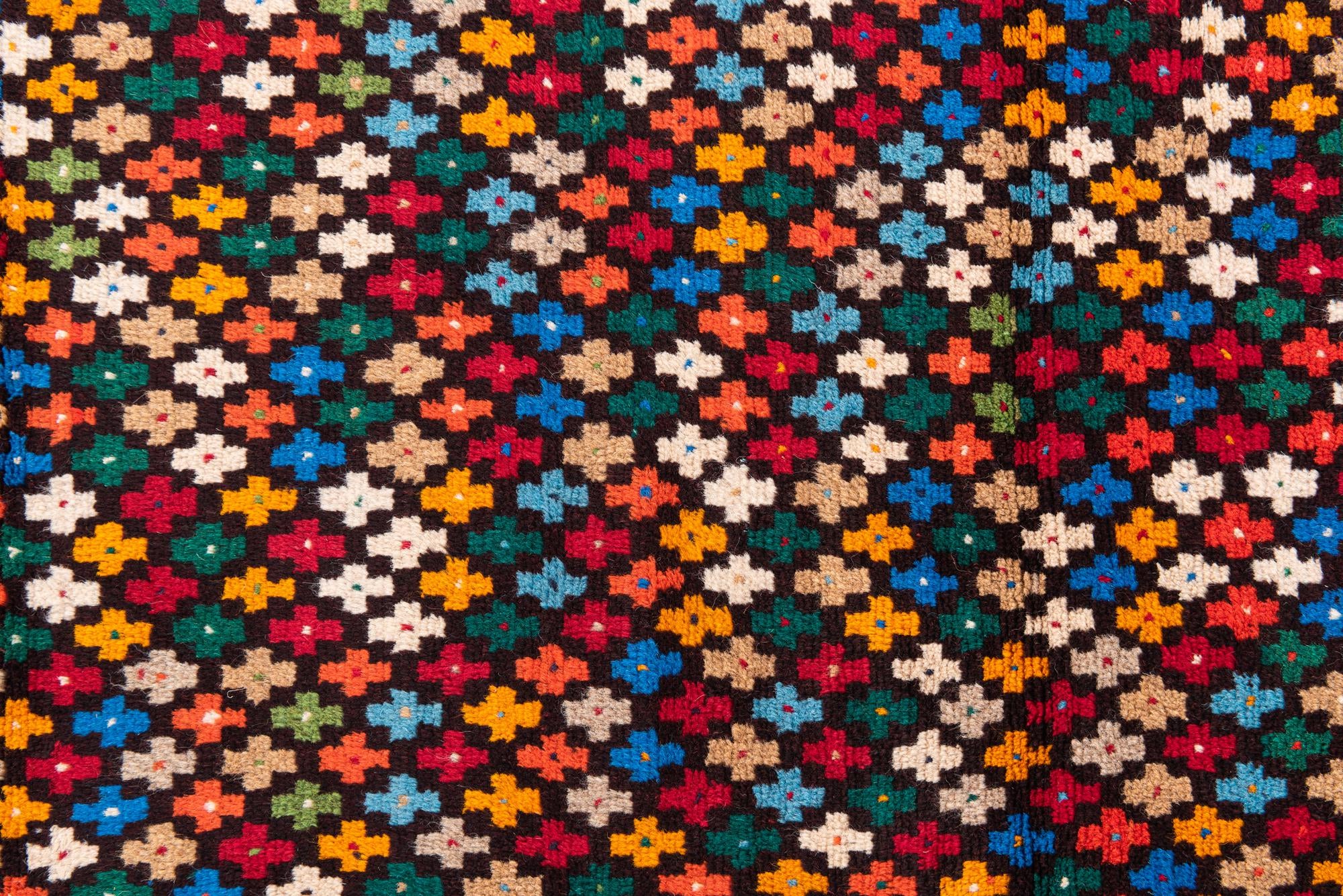 3' x 4' 6 Hand Knotted Balouch Wool Rug