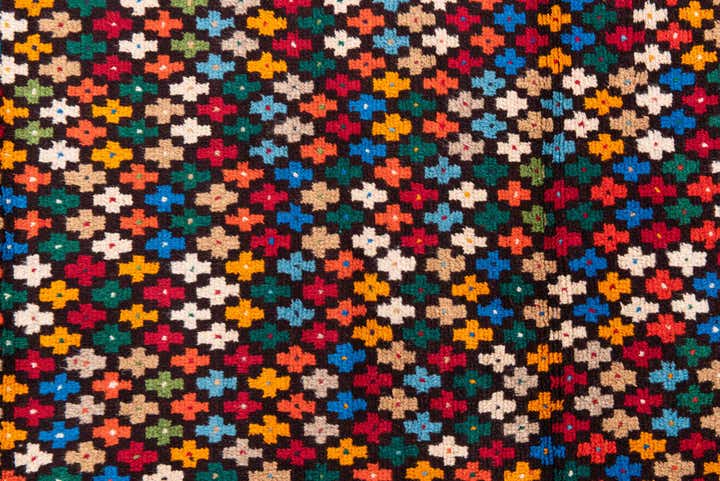 3' x 4' 6 Hand Knotted Balouch Wool Rug