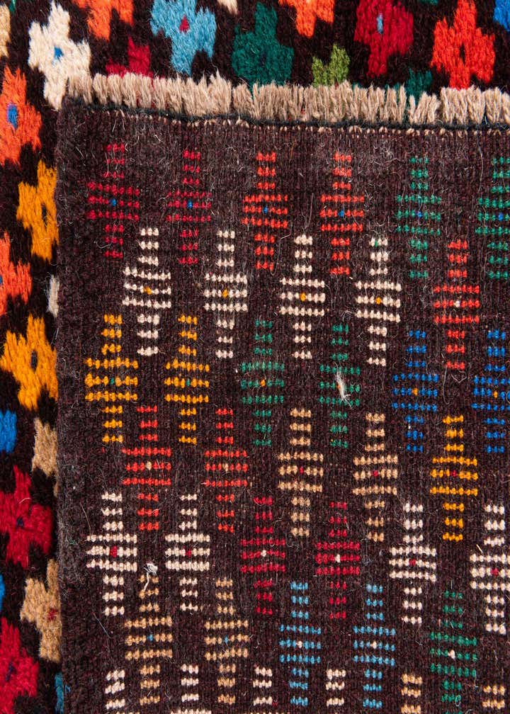 3' x 4' 6 Hand Knotted Balouch Wool Rug