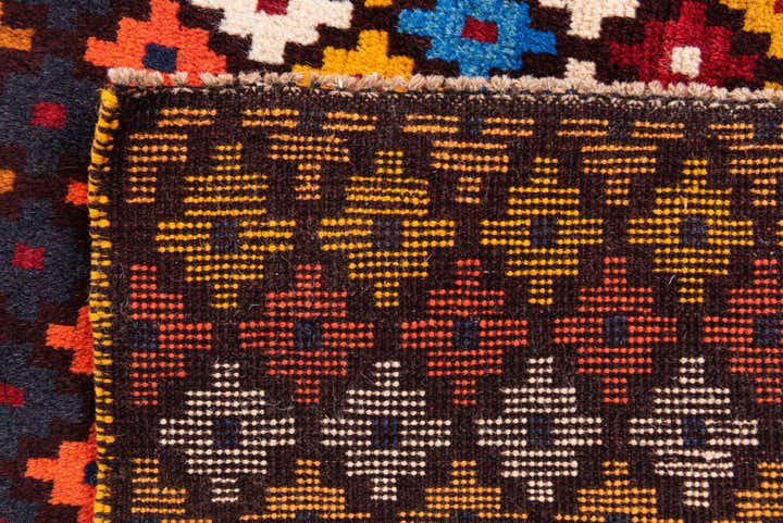 3' 1 x 4' 6 Hand Knotted Balouch Wool Rug