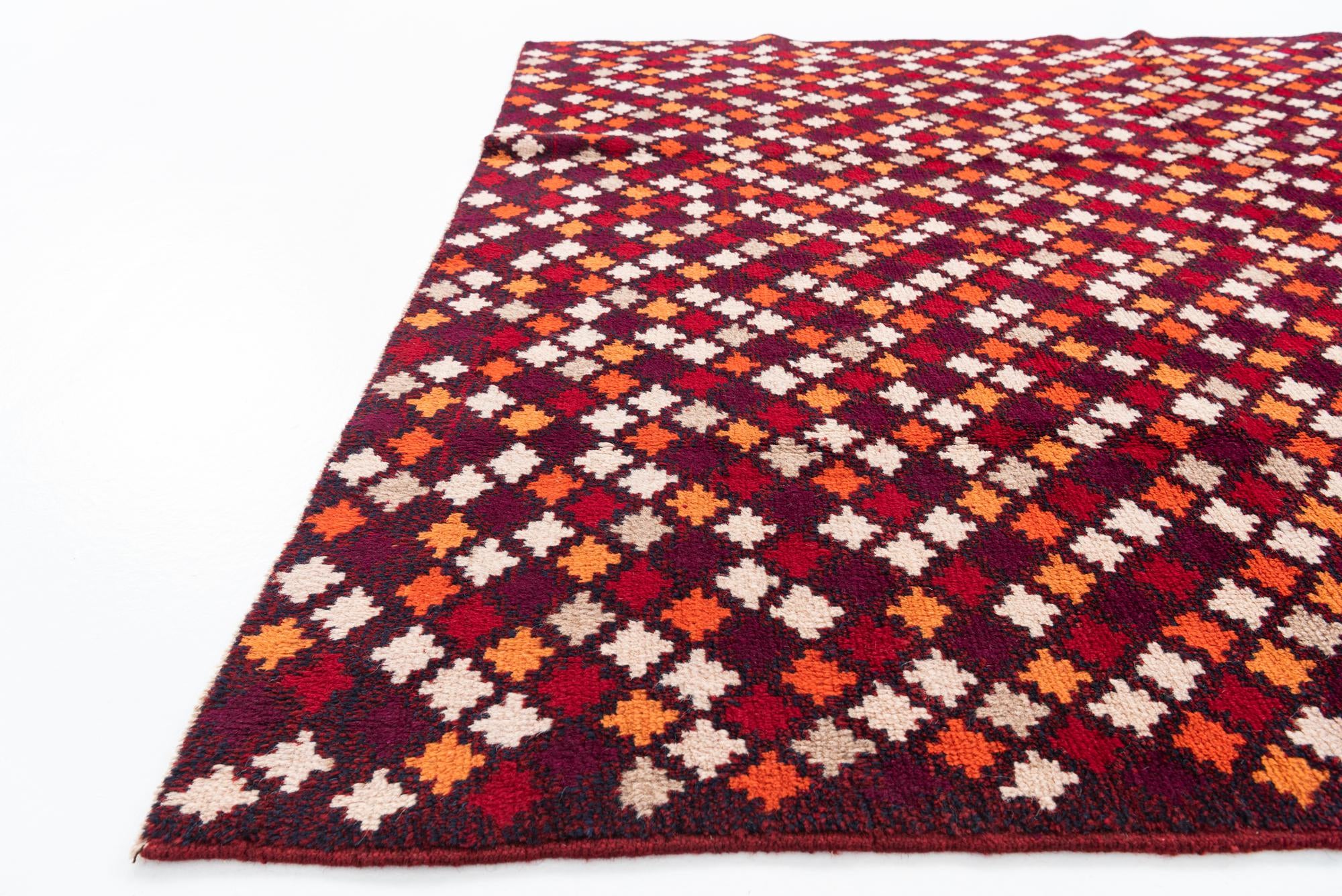 4' 10 x 6' 8 Hand Knotted Balouch Wool Rug