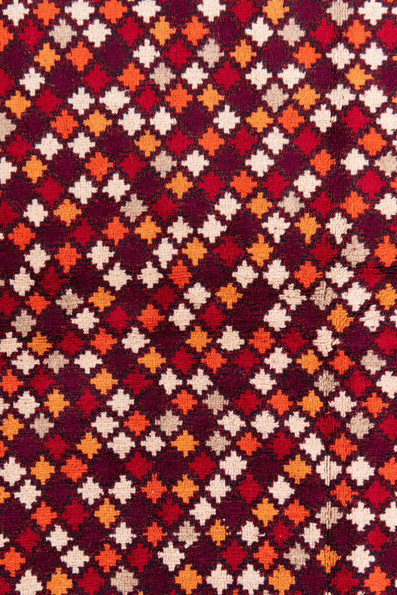 4' 10 x 6' 8 Hand Knotted Balouch Wool Rug