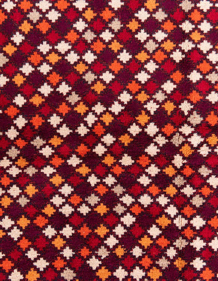 Detail image of 4' 10 x 6' 8  Hand Knotted Balouch Wool Rug