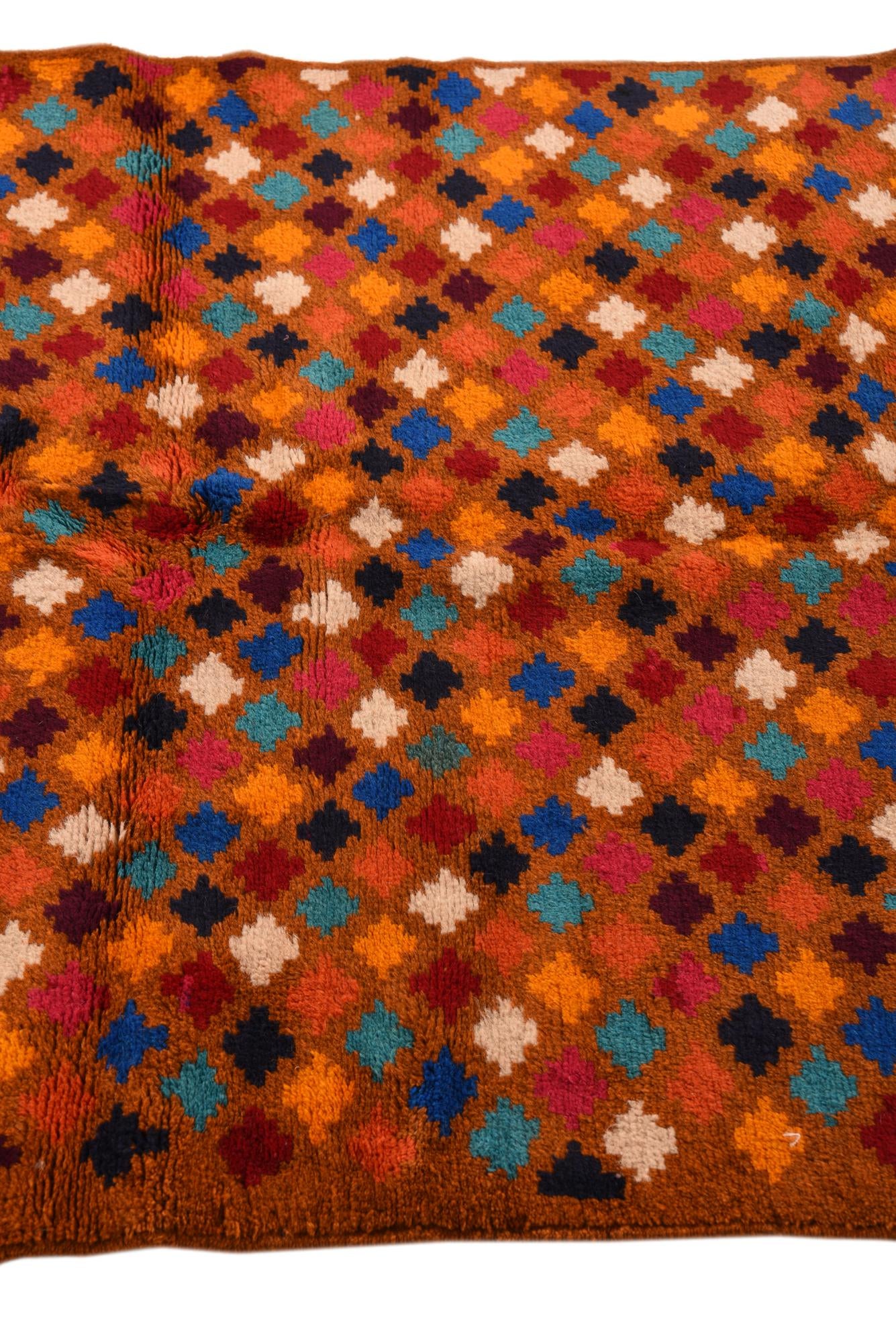 3' 9 x 6' Hand Knotted Balouch Wool Rug