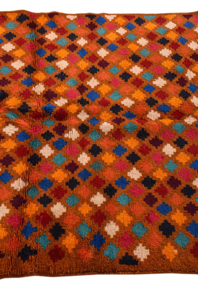 3' 9 x 6' Hand Knotted Balouch Wool Rug
