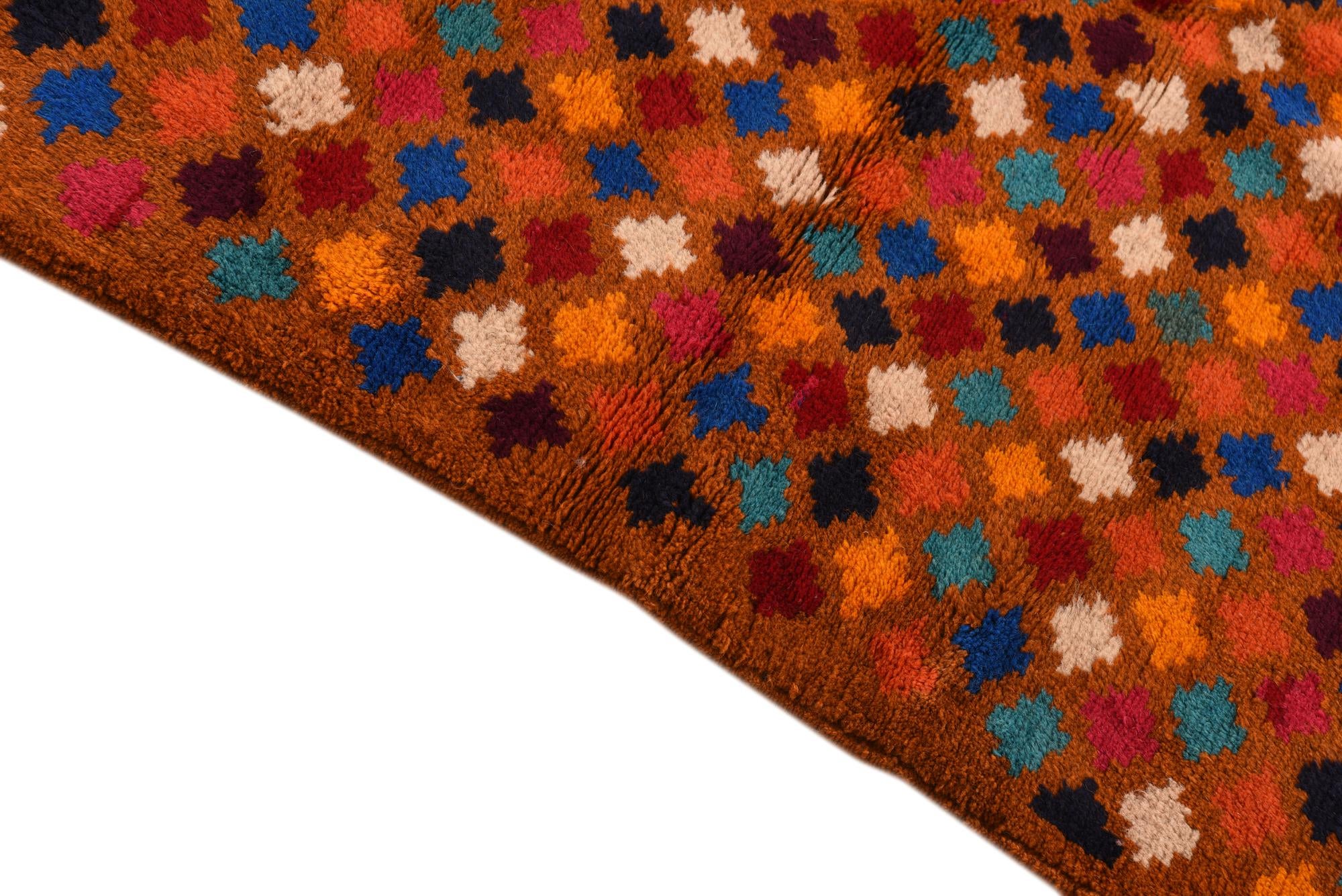 3' 9 x 6' Hand Knotted Balouch Wool Rug