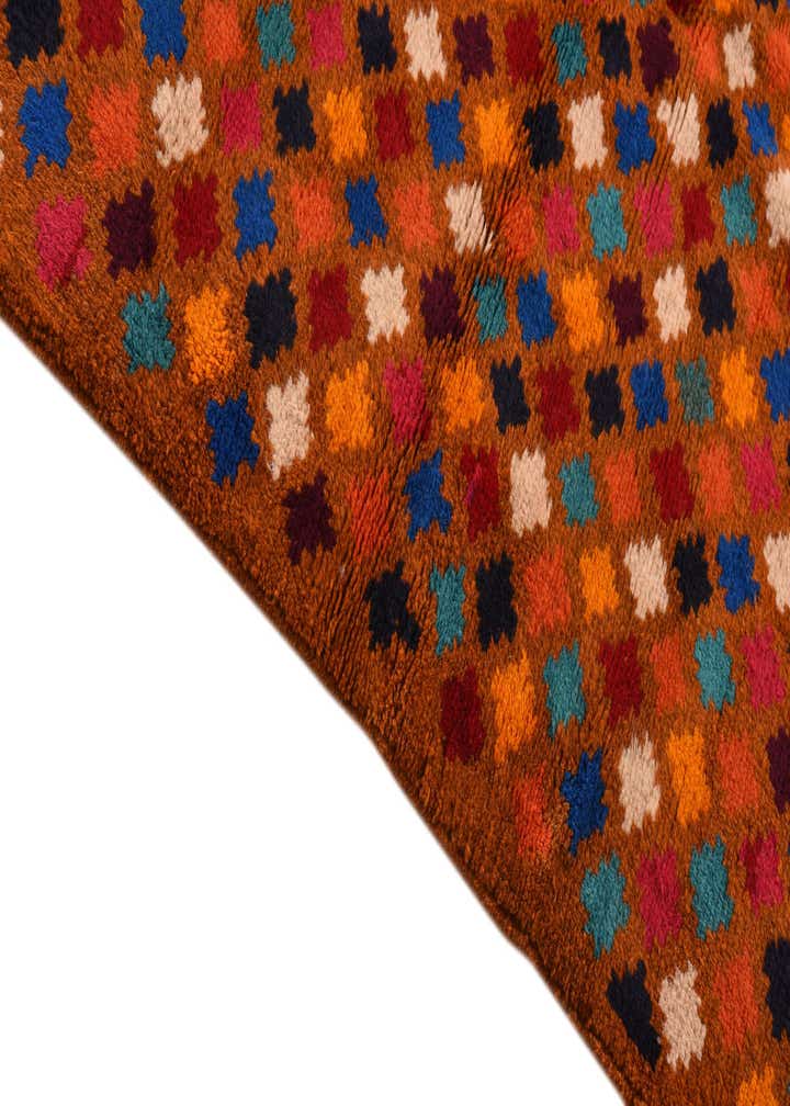 3' 9 x 6' Hand Knotted Balouch Wool Rug