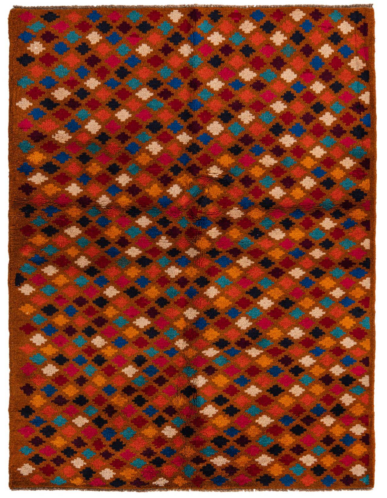3' 9 x 6' Hand Knotted Balouch Wool Rug
