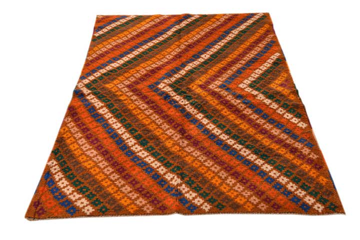 3' 9 x 6' Hand Knotted Balouch Wool Rug