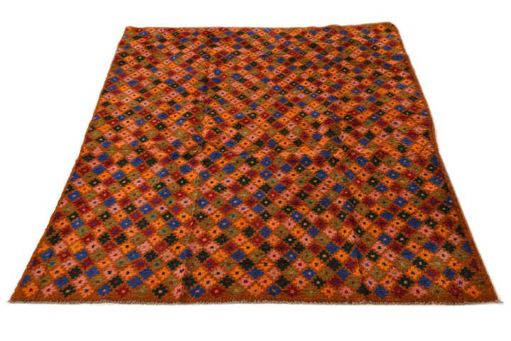 3' 9 x 5' 8 Hand Knotted Balouch Wool Rug