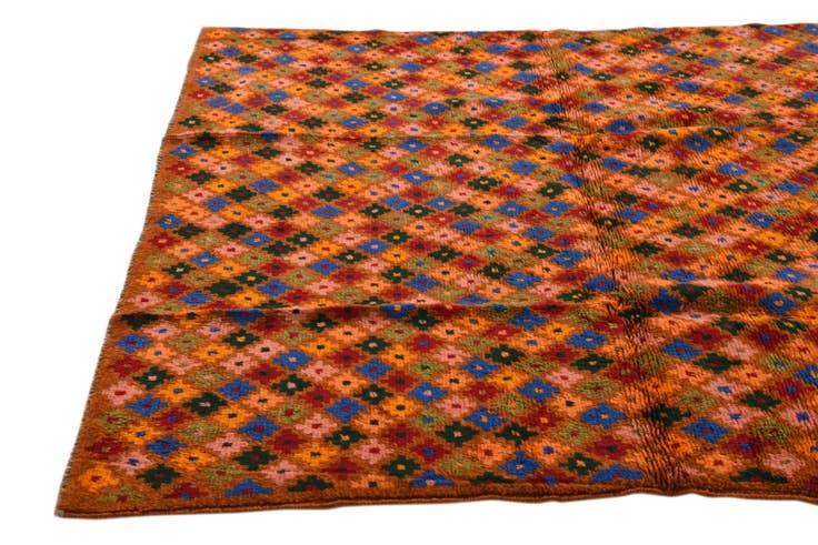 Detail image of 3' 9 x 5' 8 Hand Knotted Balouch Wool Rug