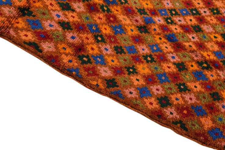 Detail image of 3' 9 x 5' 8 Hand Knotted Balouch Wool Rug