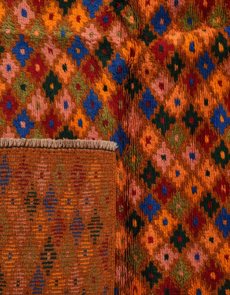 Detail image of 3' 9 x 5' 8  Hand Knotted Balouch Wool Rug