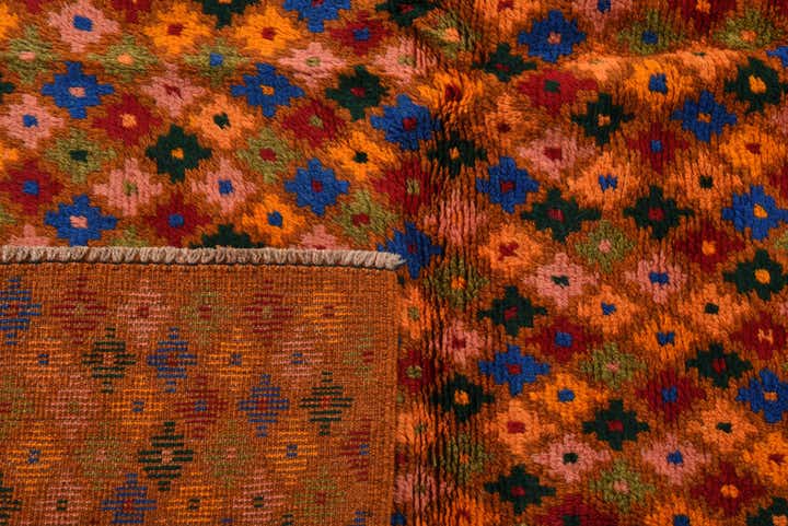 3' 9 x 5' 8 Hand Knotted Balouch Wool Rug