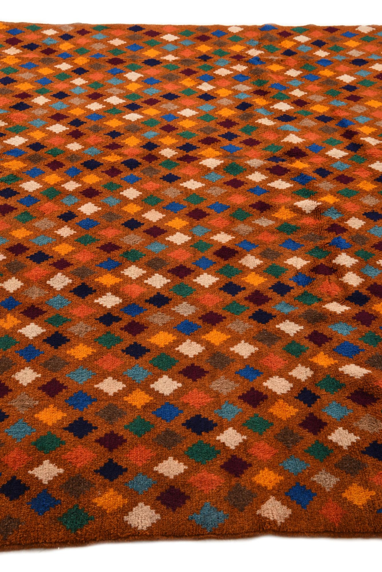 6' 9 x 10' Hand Knotted Balouch Wool Rug