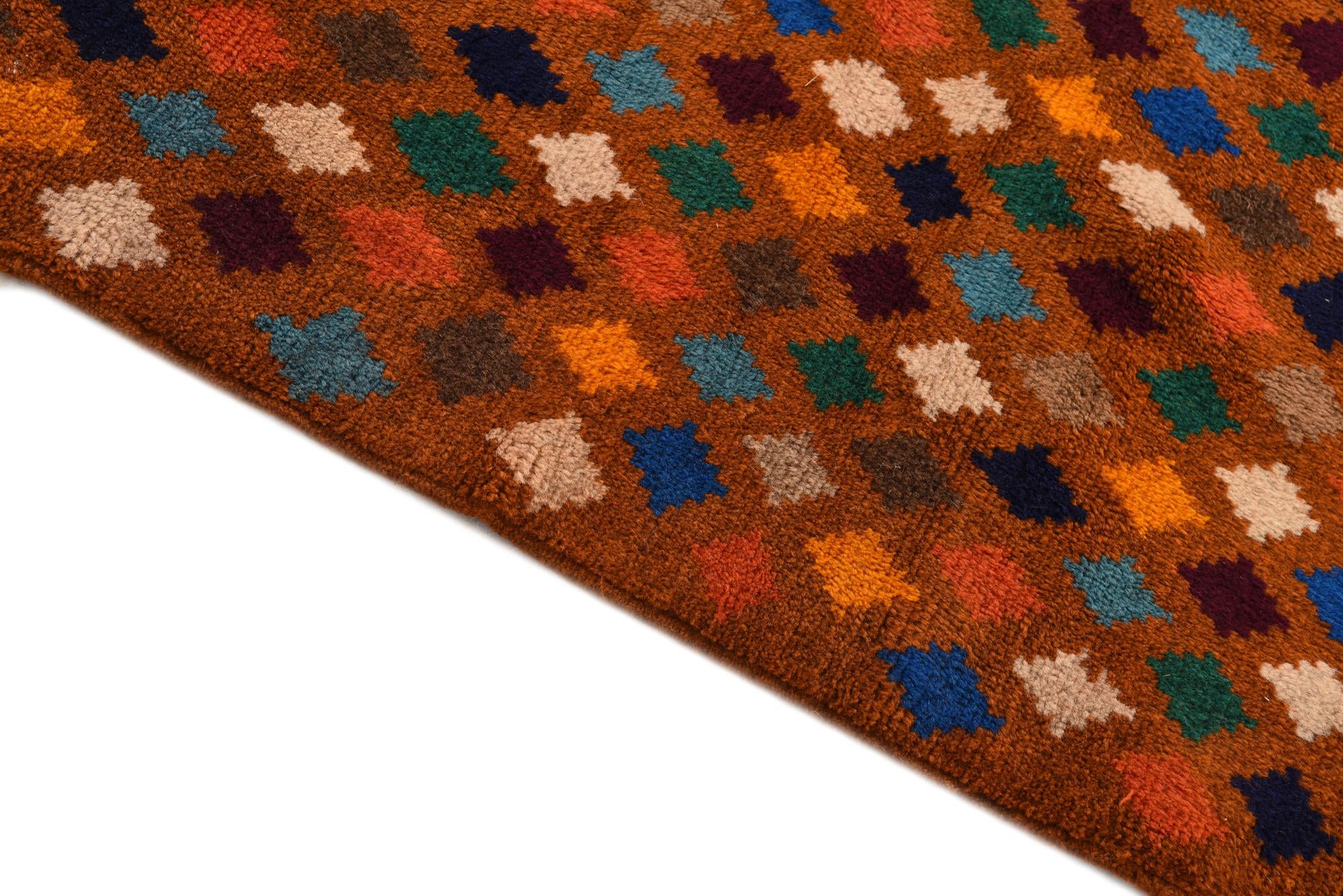 6' 9 x 10' Hand Knotted Balouch Wool Rug