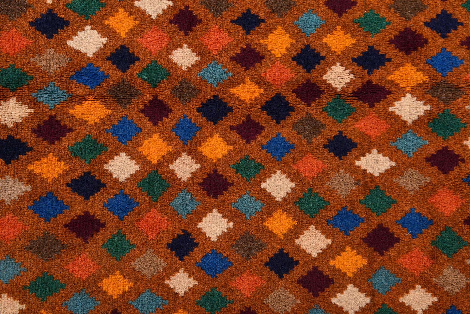 6' 9 x 10' Hand Knotted Balouch Wool Rug
