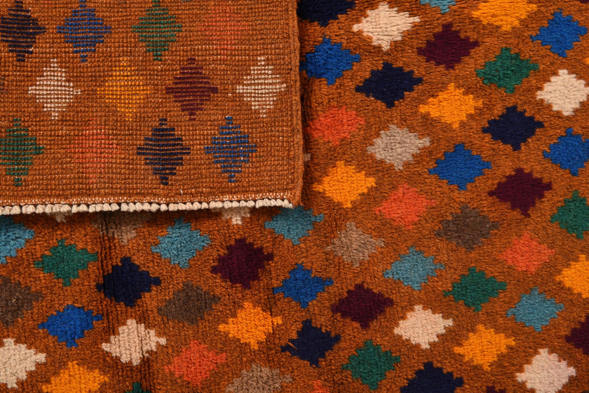 6' 9 x 10' Hand Knotted Balouch Wool Rug