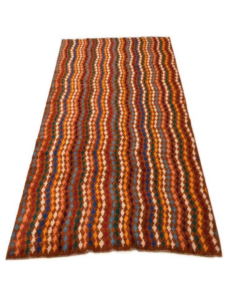 Detail image of 6' 10 x 8' 10  Hand Knotted Balouch Wool Rug