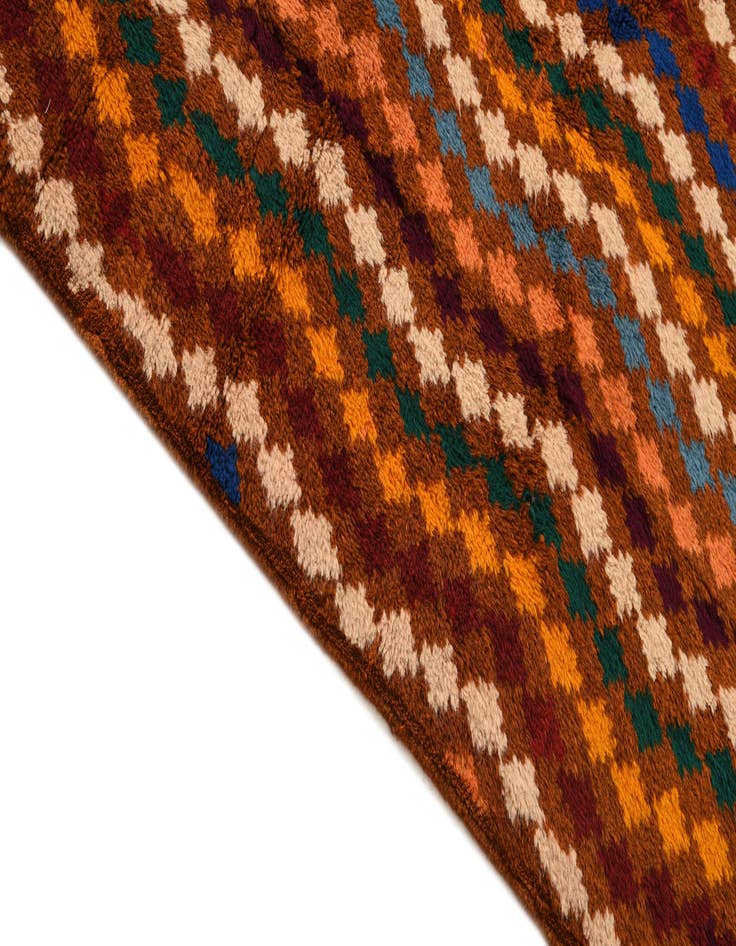 Detail image of 6' 10 x 8' 10  Hand Knotted Balouch Wool Rug