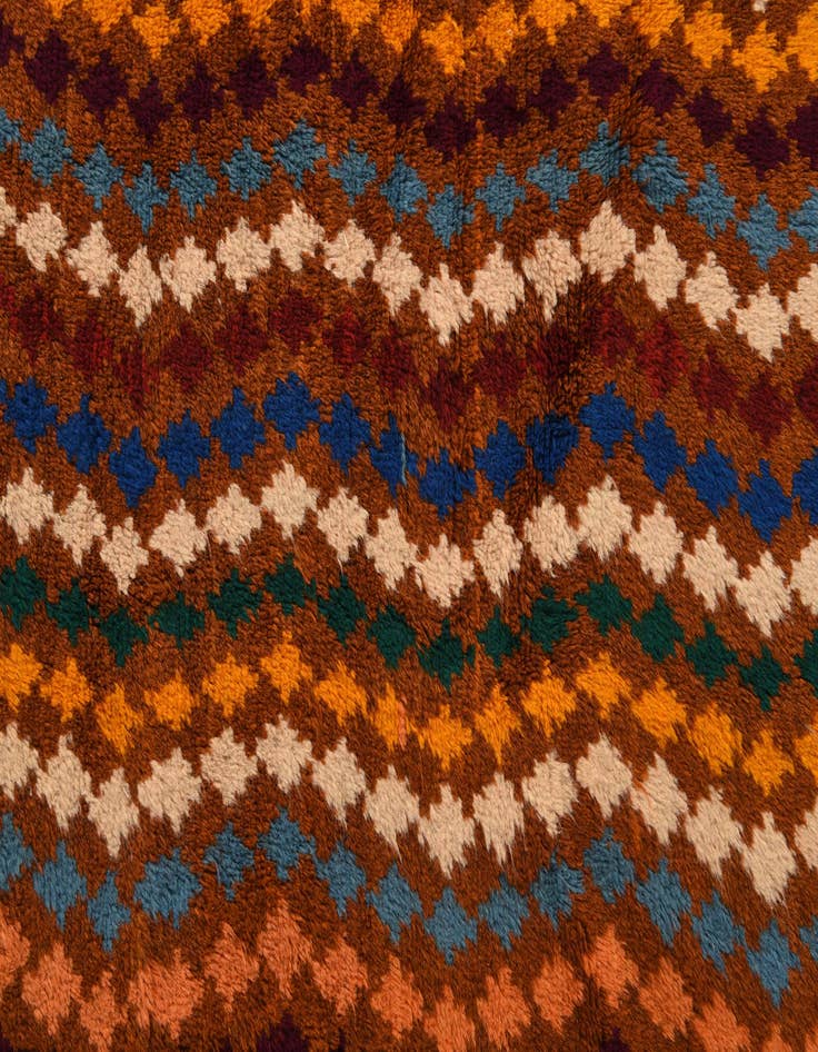 Detail image of 6' 10 x 8' 10  Hand Knotted Balouch Wool Rug