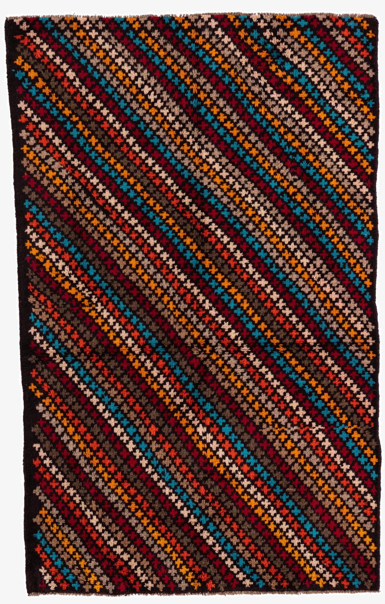 3' x 6'  Hand Knotted Balouch Wool Rug
