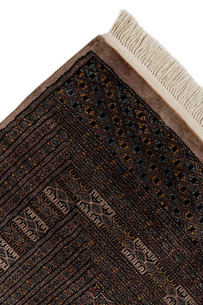 225cm x 305cm anudado a mano Bokhara Alfombra Oriental Lana
