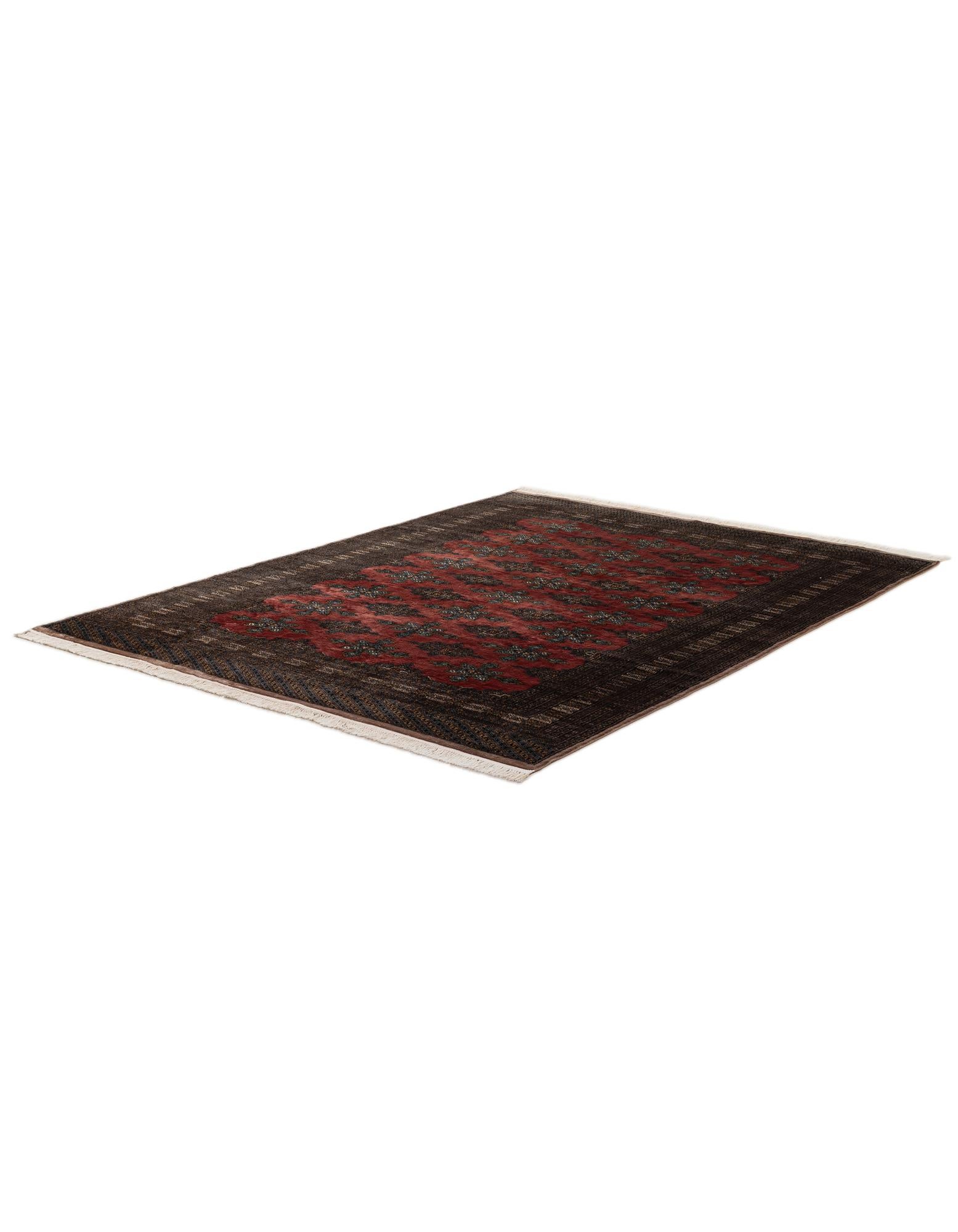 225cm x 305cm anudado a mano Bokhara Alfombra Oriental Lana