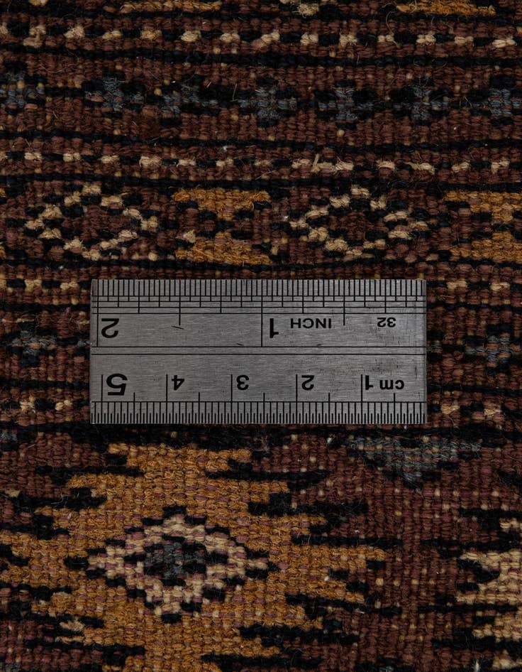 Detail image of 7' 4 x 9' 10  Hand Knotted Bokhara Oriental Wool Rug