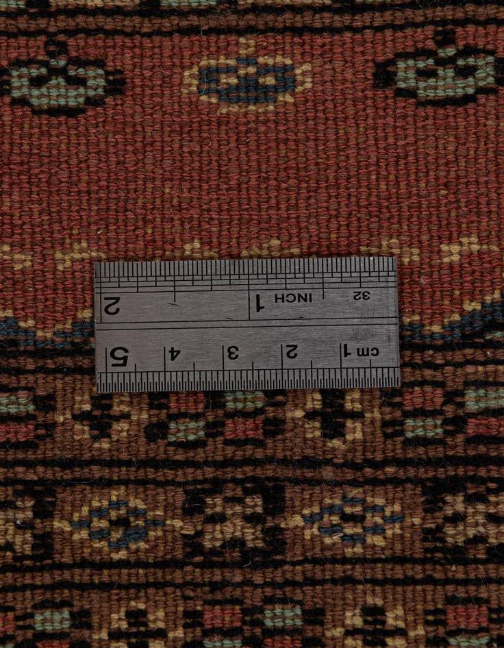 Detail image of 8' x 9' 7  Hand Knotted Bokhara Oriental Rug