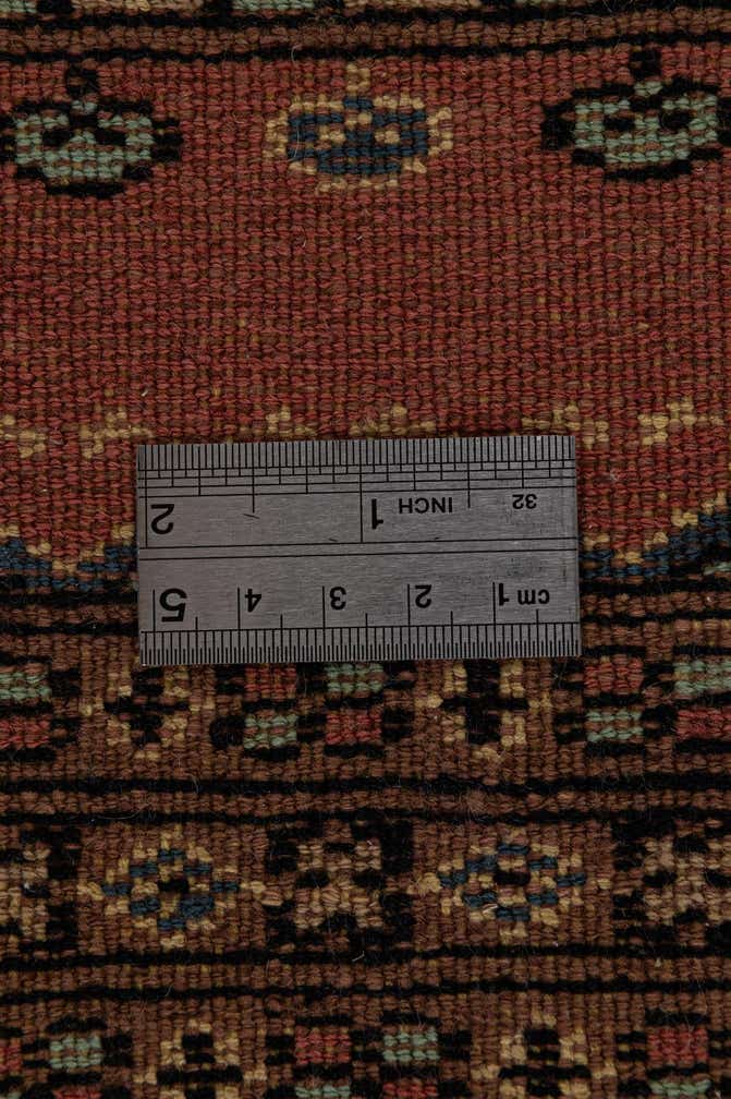 8' x 9' 7 Hand Knotted Bokhara Oriental Rug