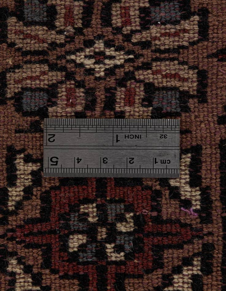 Detail image of 6' x 9'  Hand Knotted Bokhara Oriental Wool Rug