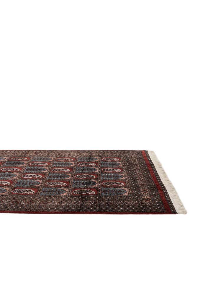 6' x 9' Hand Knotted Bokhara Oriental Wool Rug