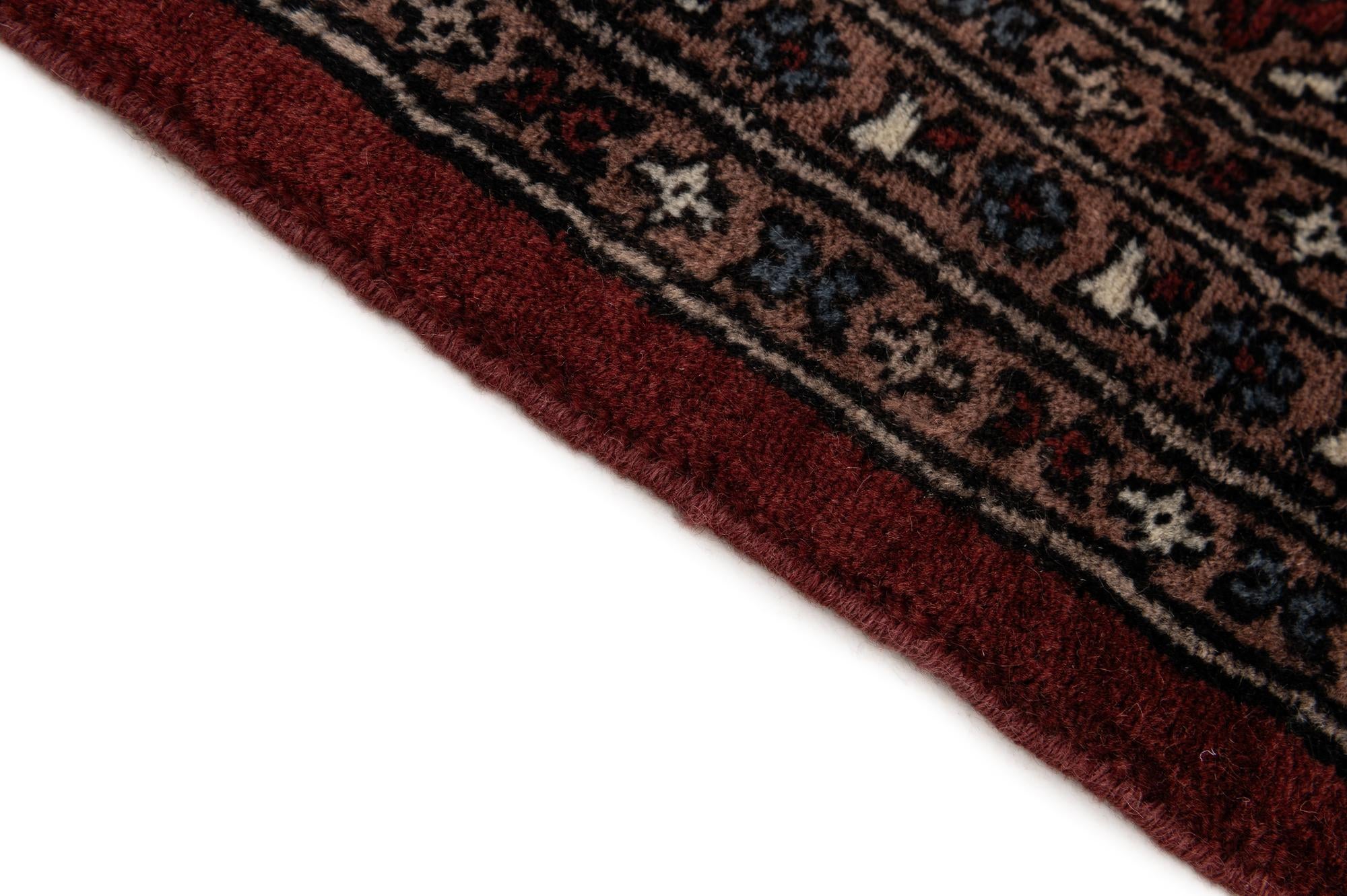 6' x 9' Hand Knotted Bokhara Oriental Wool Rug