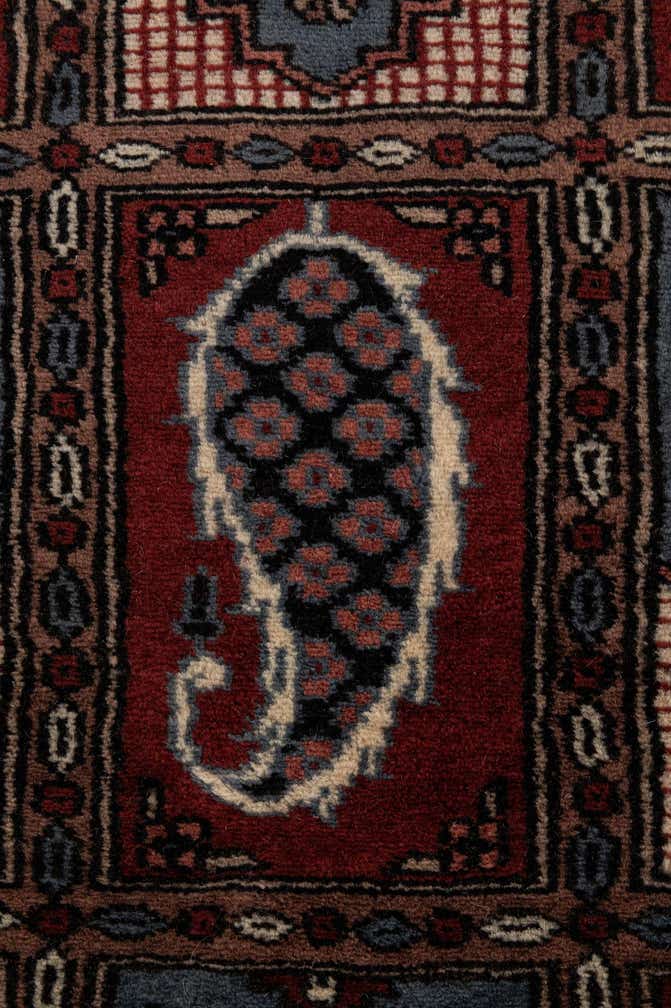 6' x 9' Hand Knotted Bokhara Oriental Wool Rug