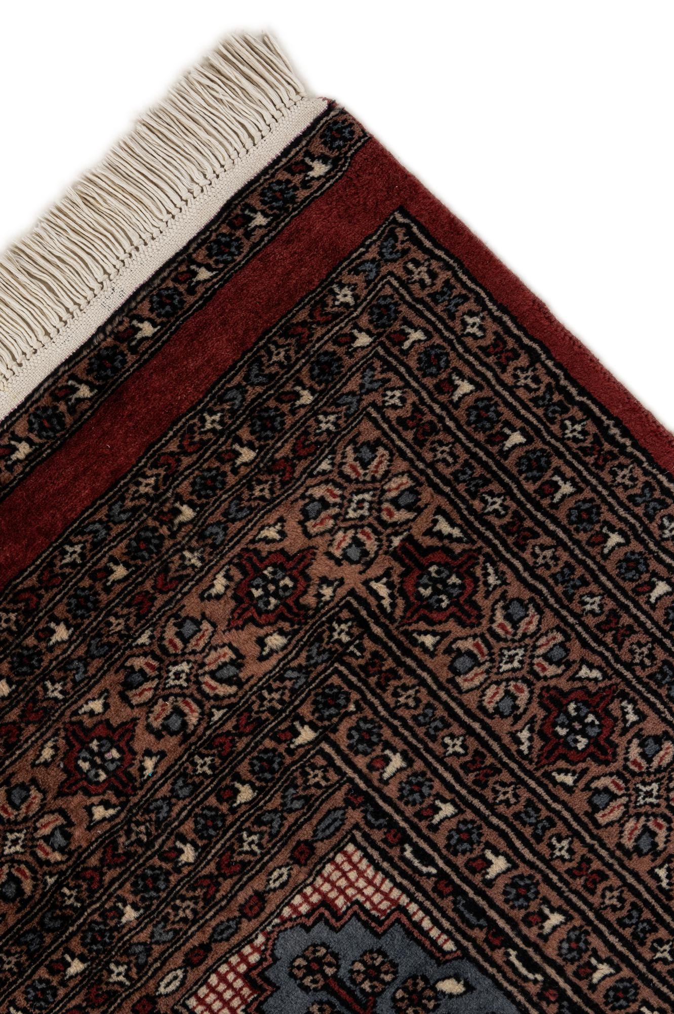 6' x 9' Hand Knotted Bokhara Oriental Wool Rug