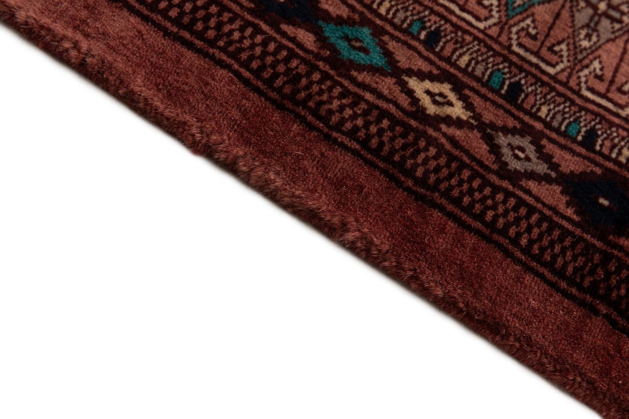4' 2 x 6' 2 Hand Knotted Bokhara Wool Rug