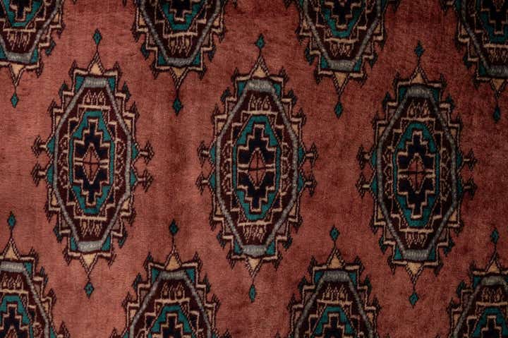 4' 2 x 6' 2 Hand Knotted Bokhara Wool Rug