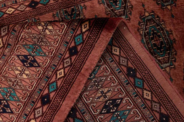4' 2 x 6' 2 Hand Knotted Bokhara Wool Rug