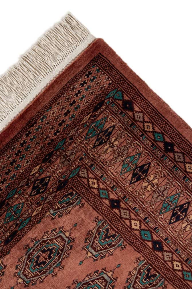 4' 2 x 6' 2 Hand Knotted Bokhara Wool Rug