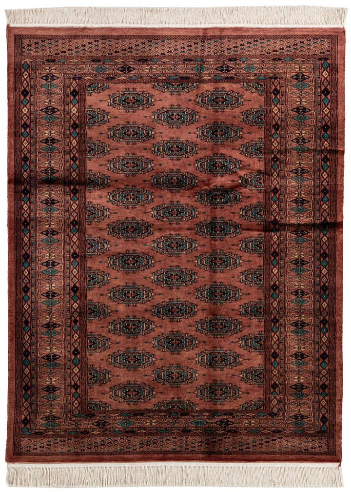 4' 2 x 6' 2 Hand Knotted Bokhara Wool Rug