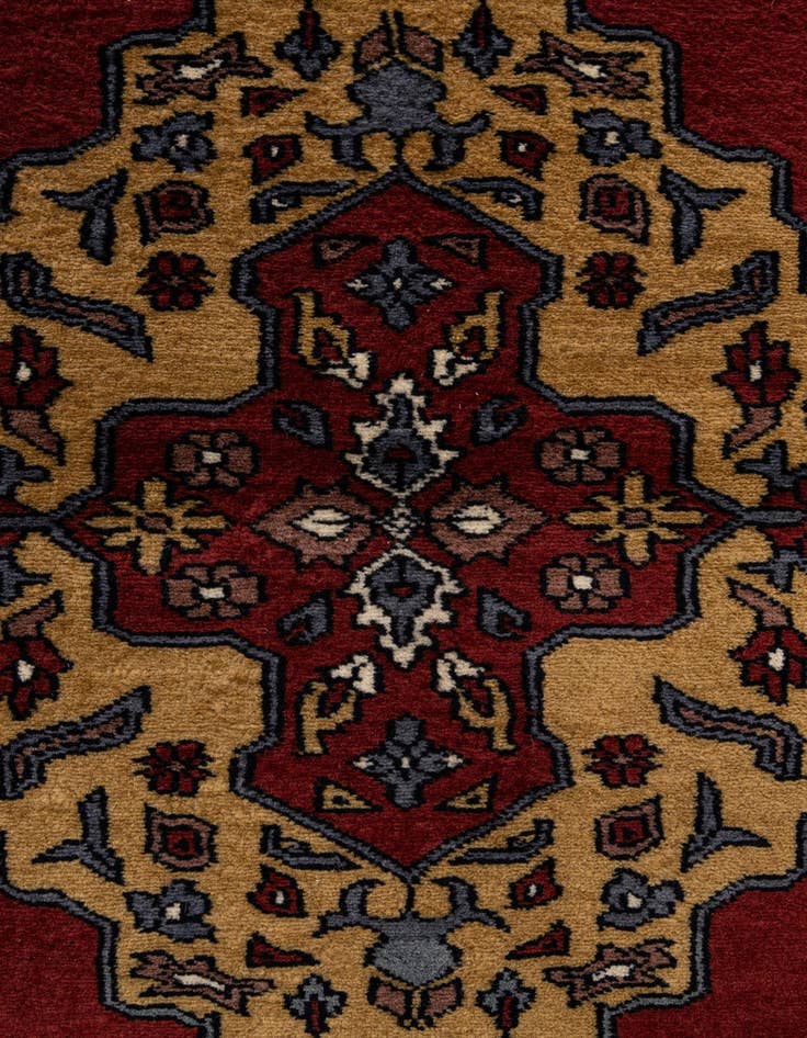 Detail image of 5' 4 x 8' 7  Hand Knotted Bokhara Oriental Wool Rug